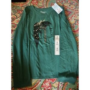 Cat & Jack Long Sleeve Shirt! Medium 8‎ Girls! NWT
